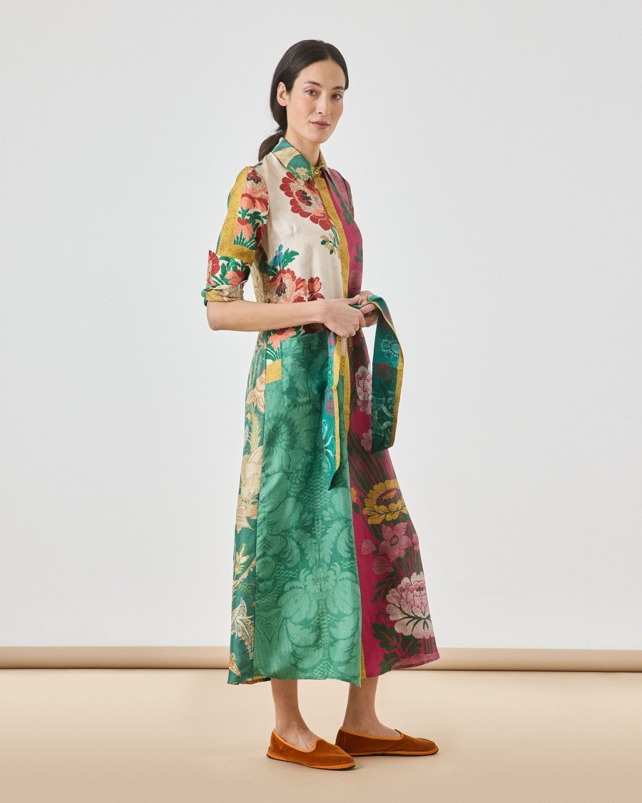 PIERRE LOUIS MASCIA Dresses | Aloe Silk Dress