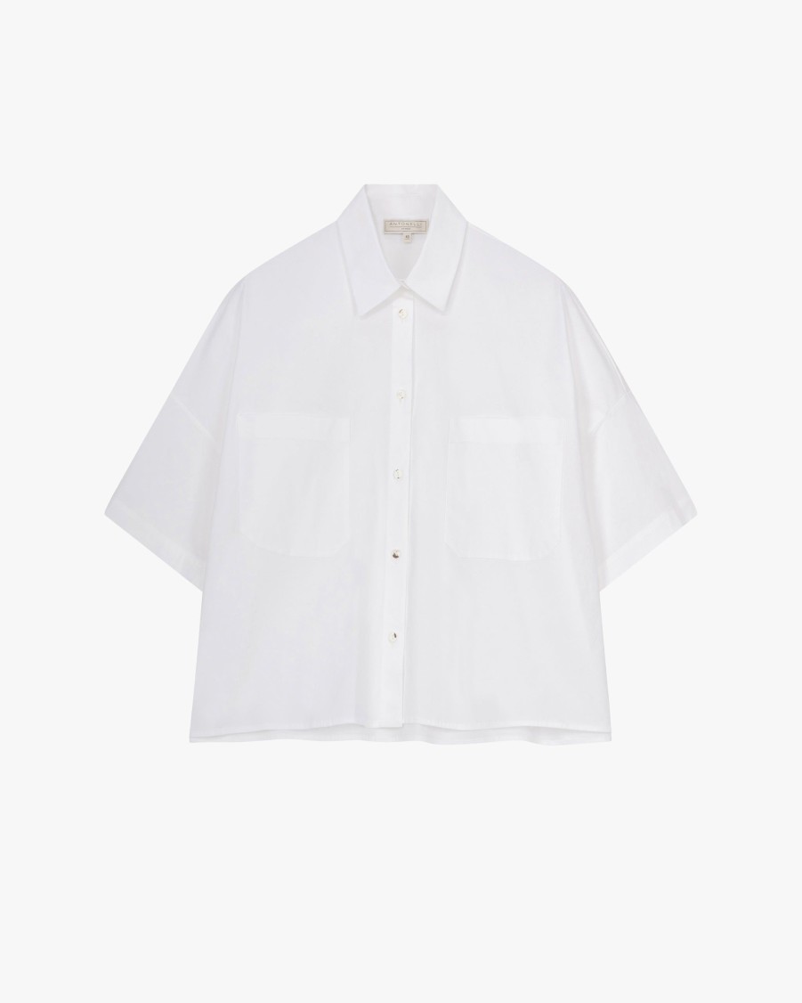 ANTONELLI Blouses | Ambra Cropped Shirt Blouse