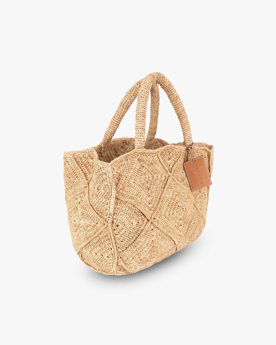 MANEBI Bags | Sunset Raffia Bag