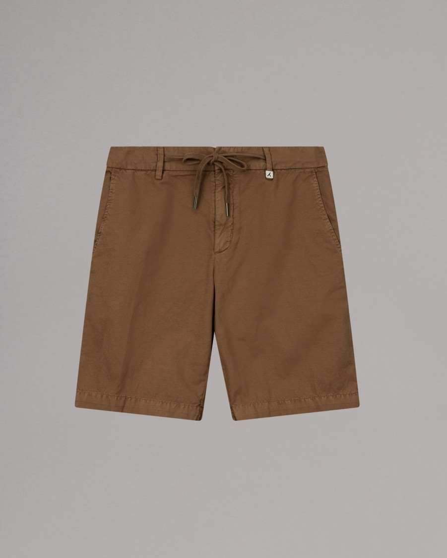 MYTHS Shorts | Cotton Linen Shorts