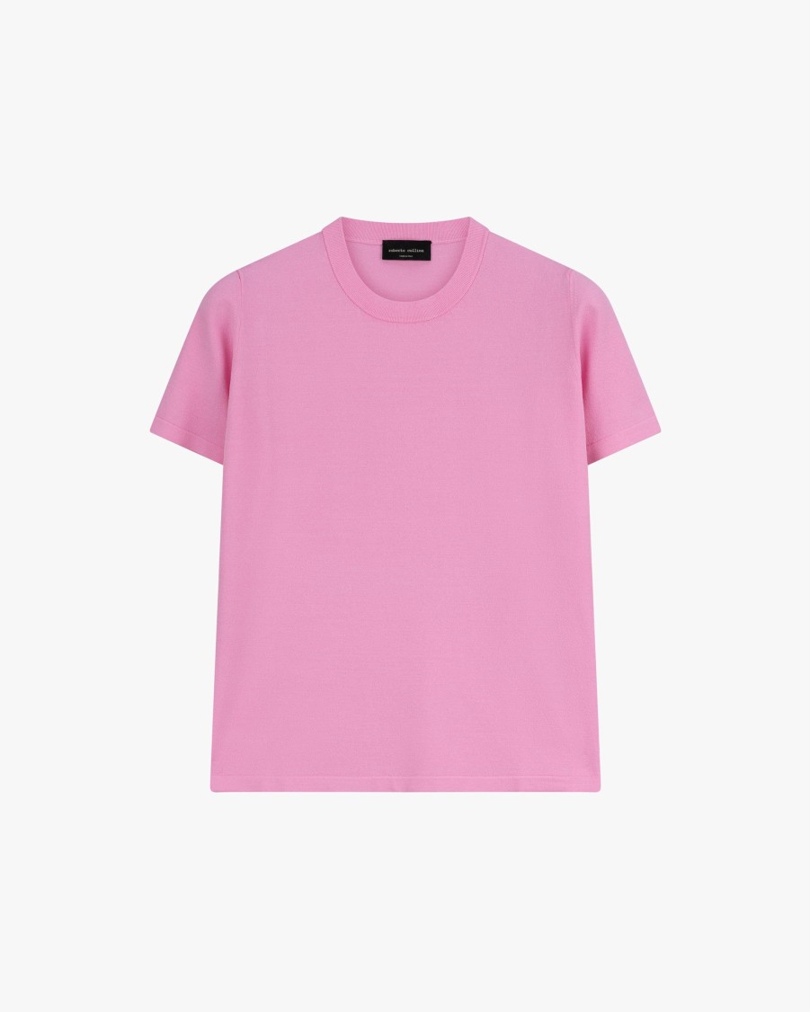 ROBERTO COLLINA Knitwear | Viscose Blend T-Shirt