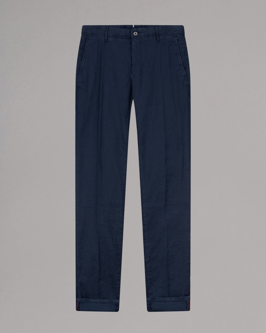 INCOTEX Trousers | Linen Blend Trousers