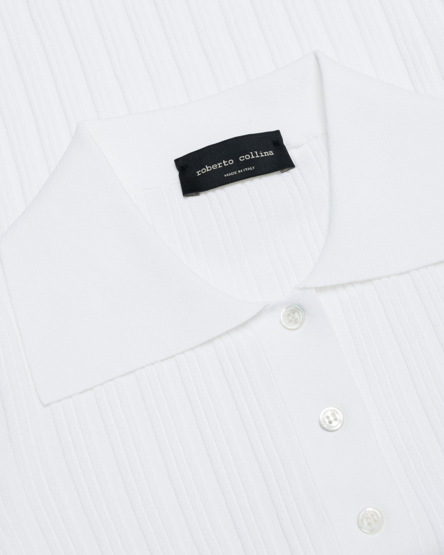 ROBERTO COLLINA Knitwear | Knitted Polo Shirt