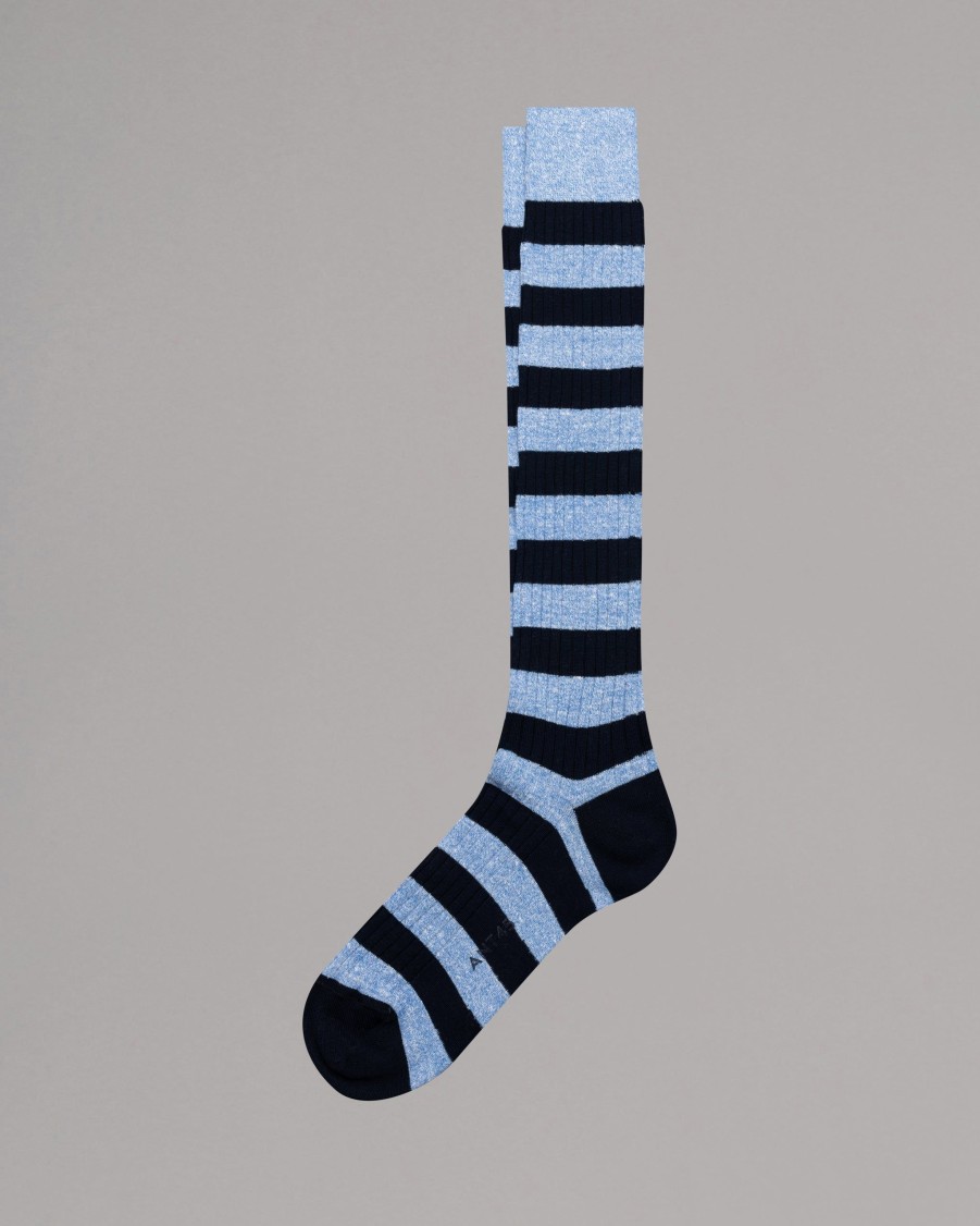 ANT45 Socks | Striped Long Socks