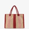 GABRIELE FRANTZEN Bags | Striped Raffia Bag