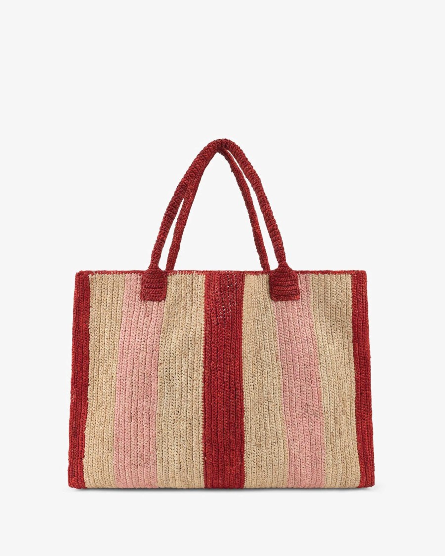 GABRIELE FRANTZEN Bags | Striped Raffia Bag