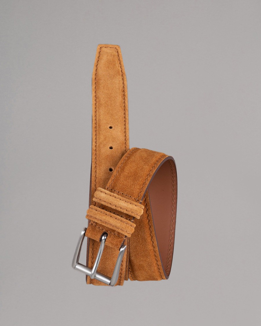 ANDERSON'S Belts | Suede Leather Belt