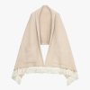 ALONPI Knitwear | Herringbone Cashmere Blend Cape