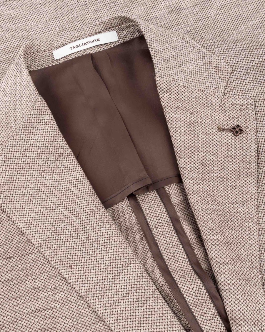 TAGLIATORE Blazers | Cotton Linen Blend Jacket