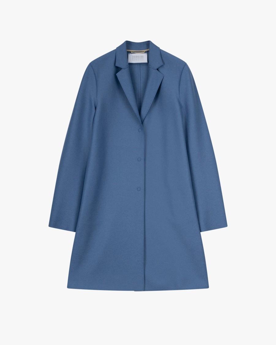 HARRIS WHARF Coats | Pressed Wool Coat