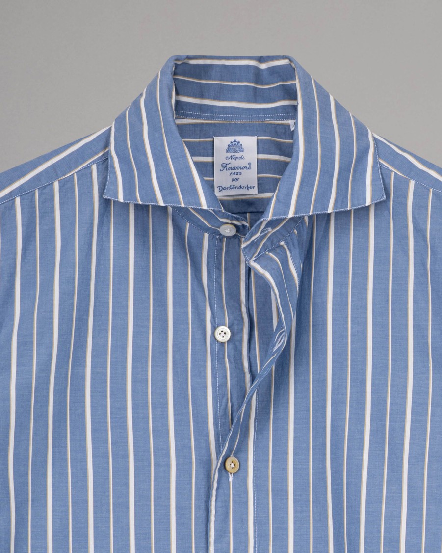 FINAMORE Shirts | Panteleria Cotton Shirt