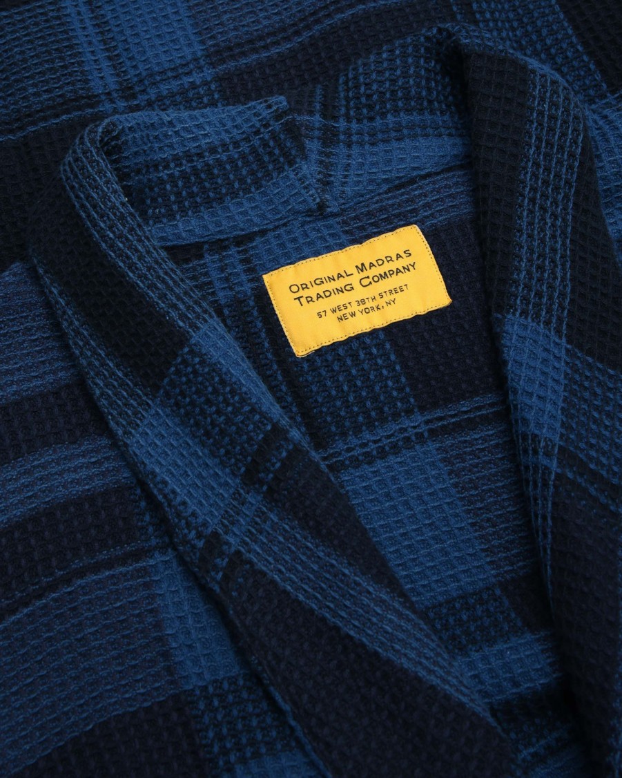 MADRAS Underwear | Checked Cotton Robe