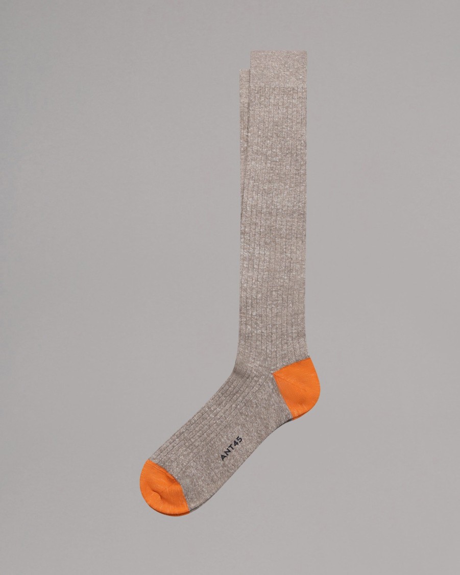 ANT45 Socks | Cotton Linen Long Socks