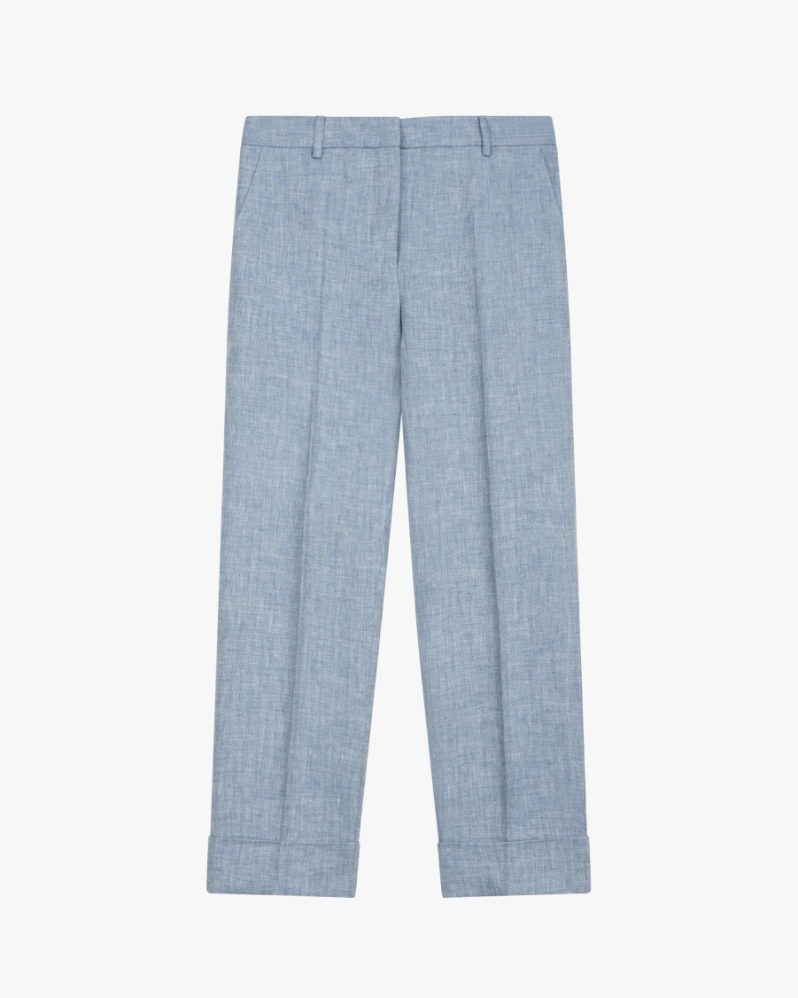 INCOTEX Trousers | Nevet Linen Trousers