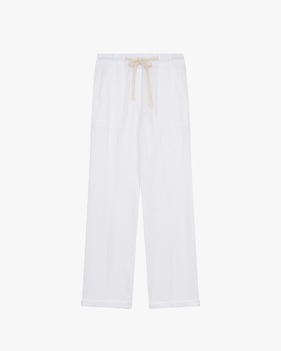 HARTFORD Trousers | Poma Muslin Trousers