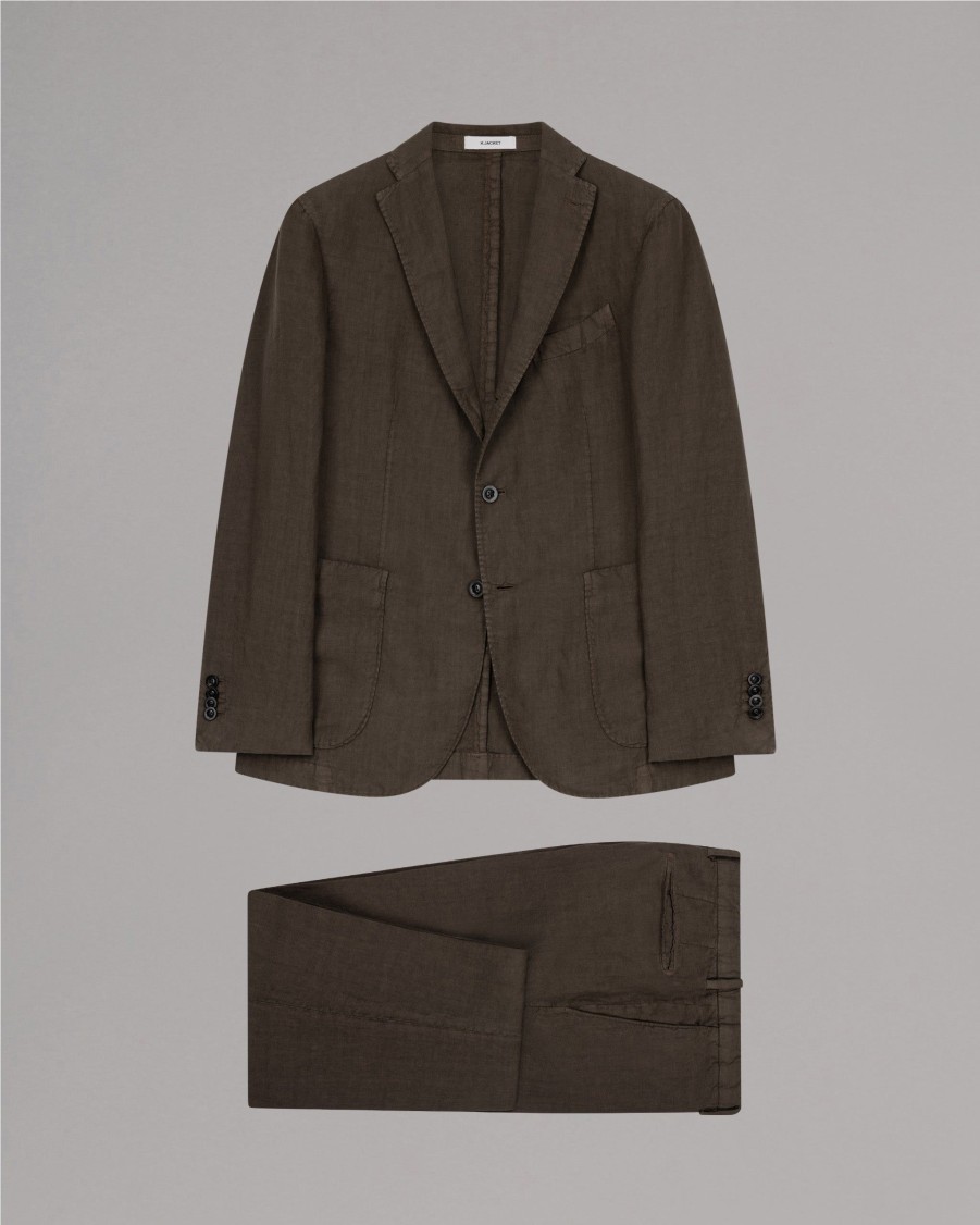 BOGLIOLI Suits | K-Jacket Linen Suit