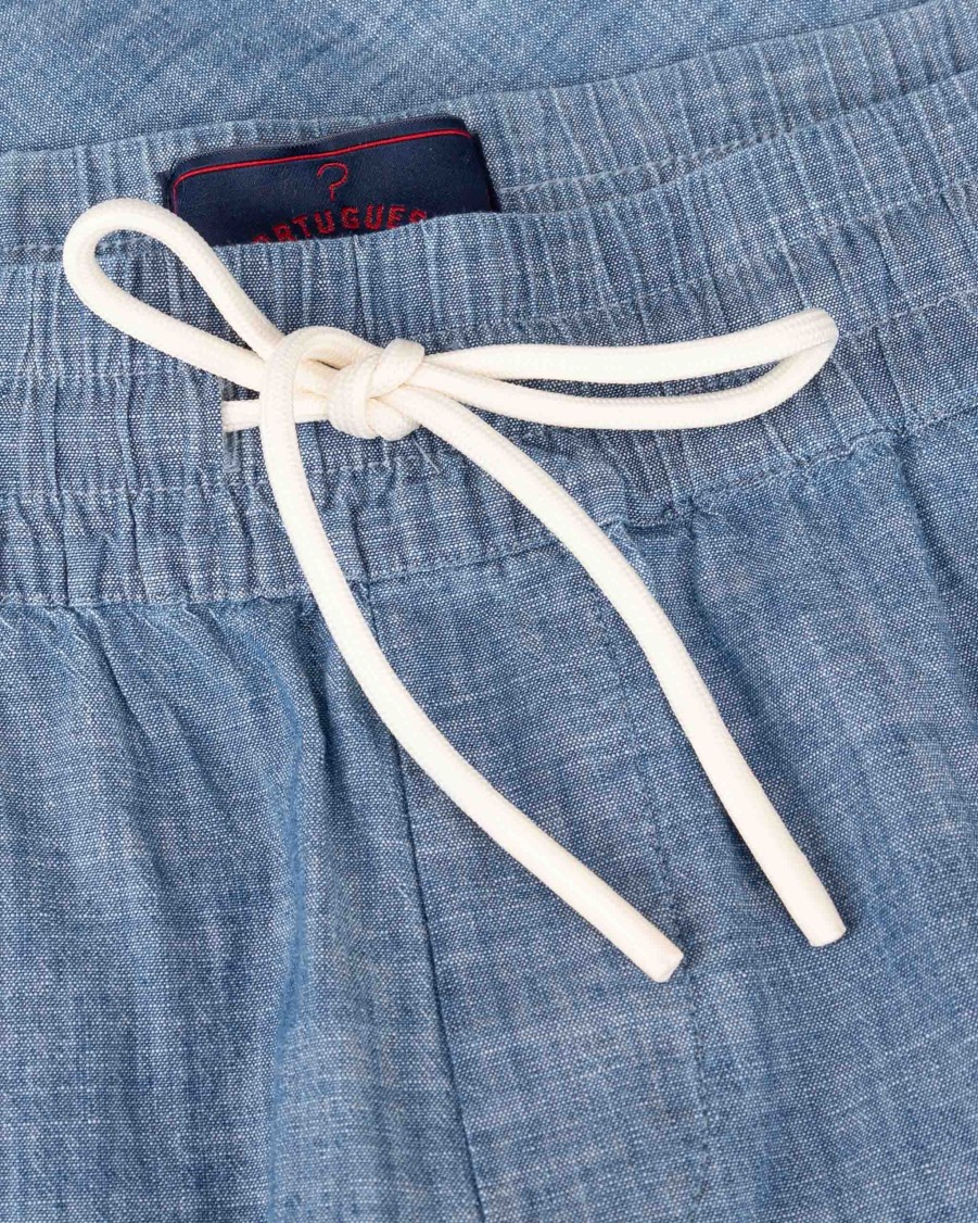 PORTUGUESE FLANNEL Shorts | Chambray Shorts