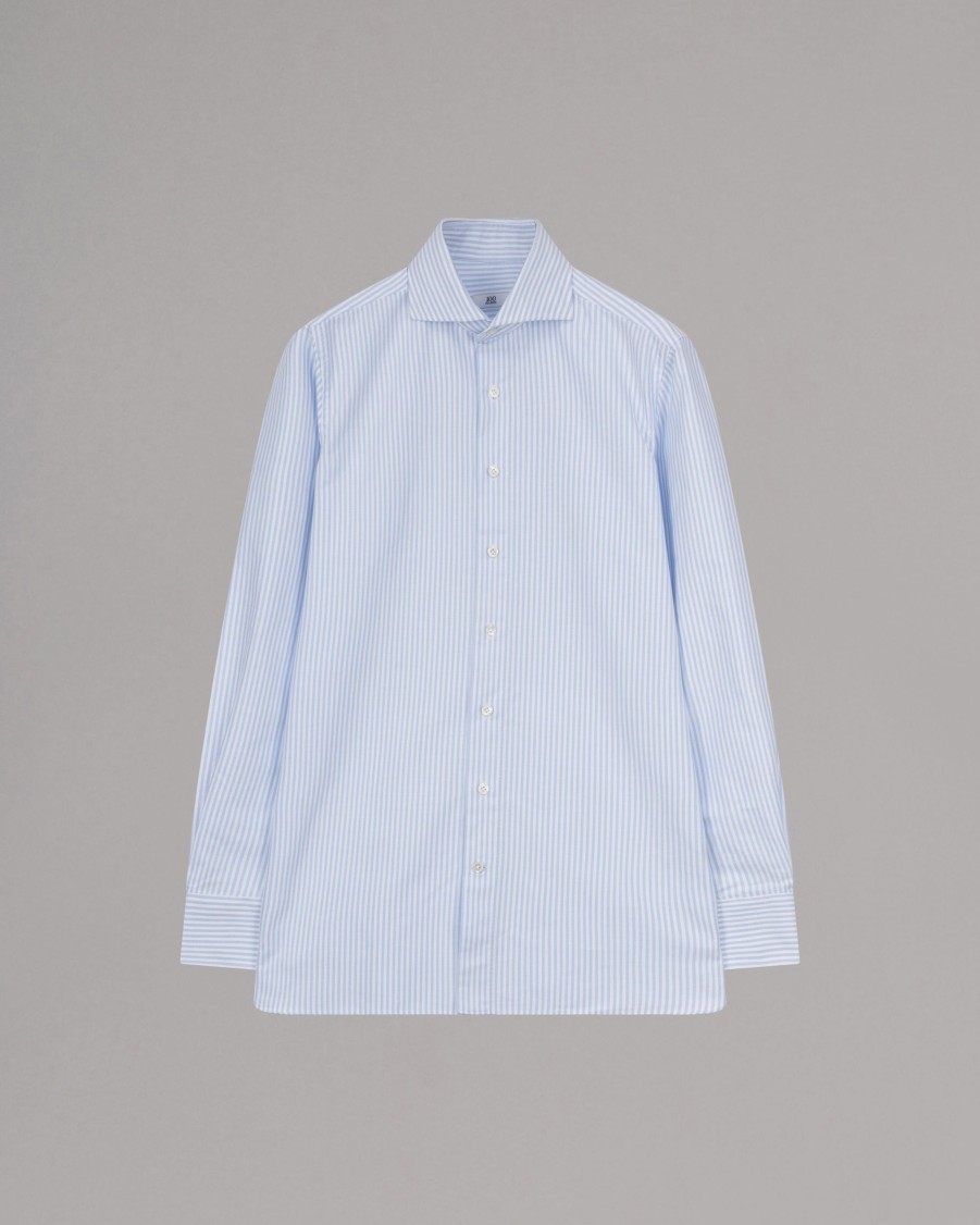 100 HANDS Shirts | Oxford Striped Cotton Shirt