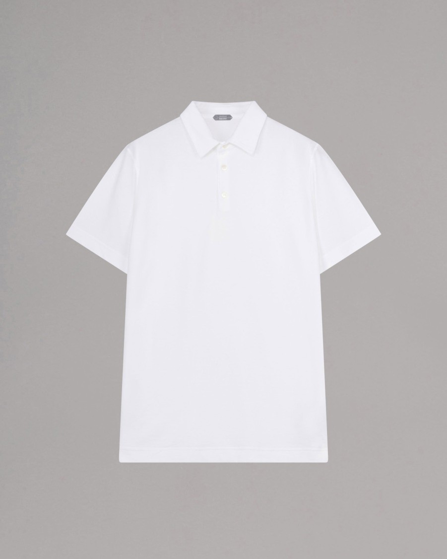 ZANONE Shirts | Ice Cotton Polo Shirt