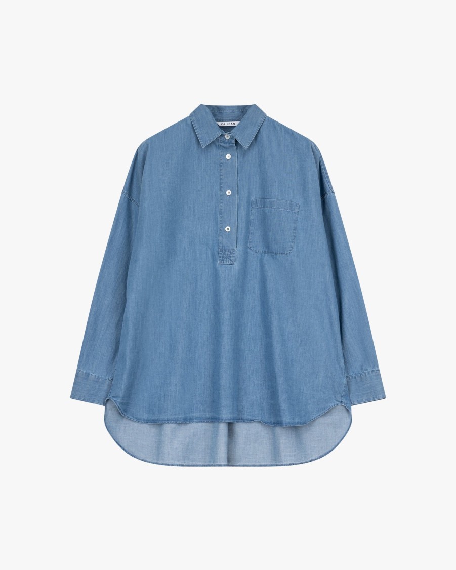 CALIBAN Blouses | Denim Blouse