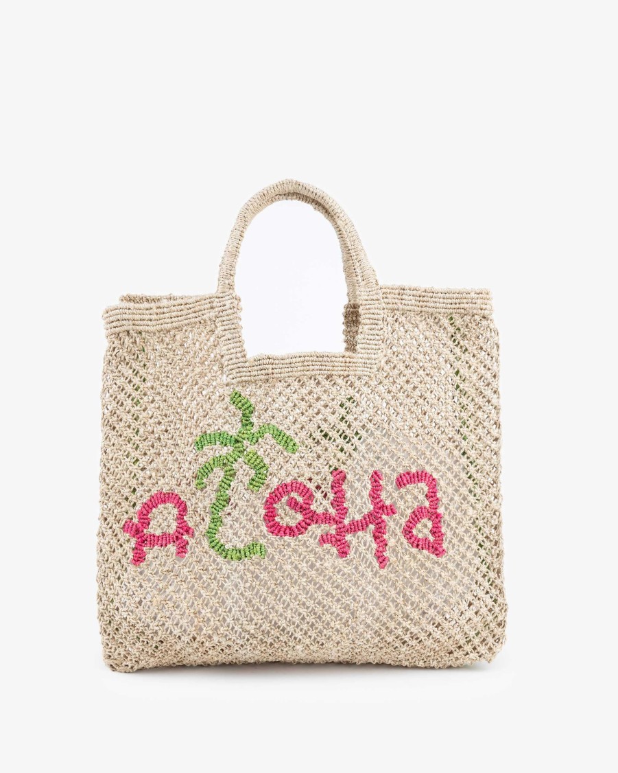 THE JACKSONS Bags | Aloha Jute Bag