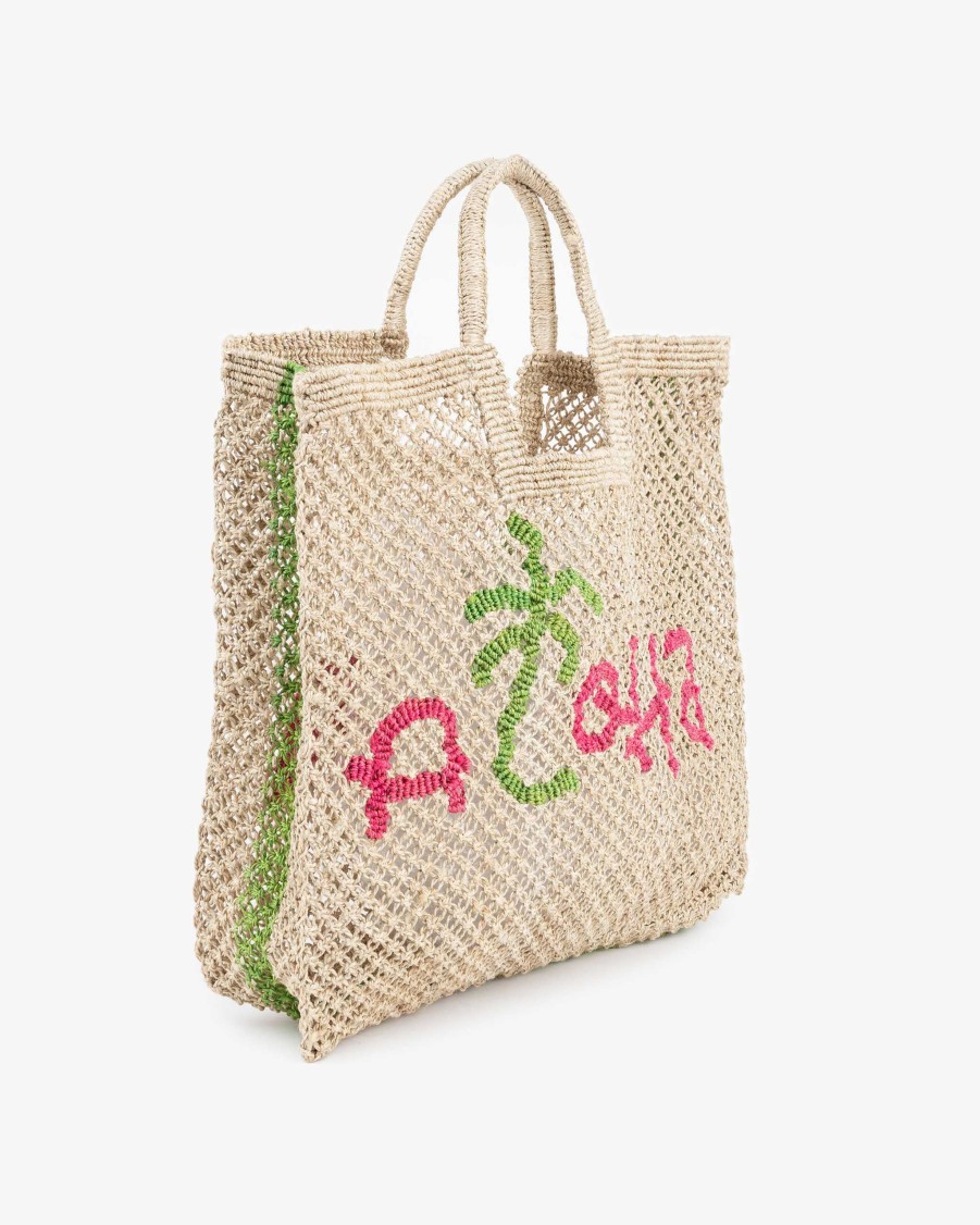 THE JACKSONS Bags | Aloha Jute Bag