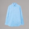 FINAMORE Shirts | Achille Cotton-Linen Shirt