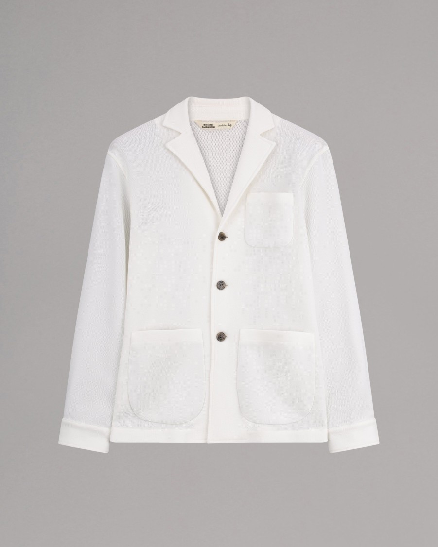 MAURIZIO BALDASSARI Jackets | Cotton Blend Jacket