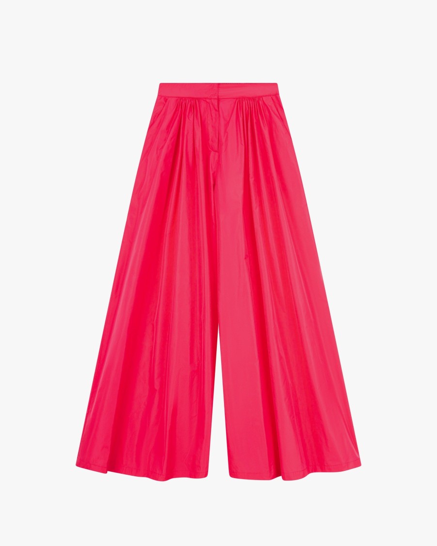 NIU Trousers | Tahmira Wide Taffeta Trousers