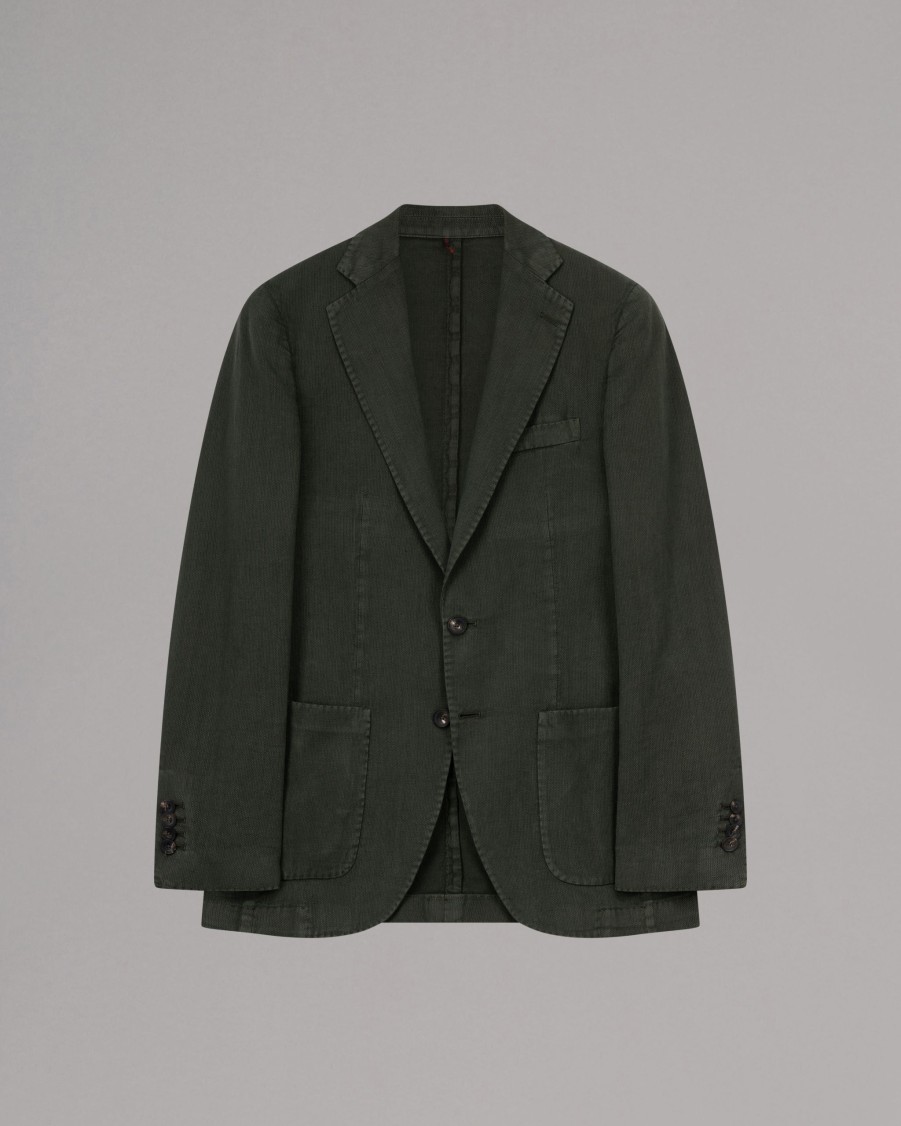 DANTENDORFER Blazers | Jacket Made From A Cotton Linen Blend