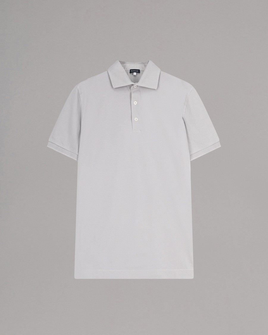 DANTENDORFER Polos | Short-Sleeved Pique Polo Shirt