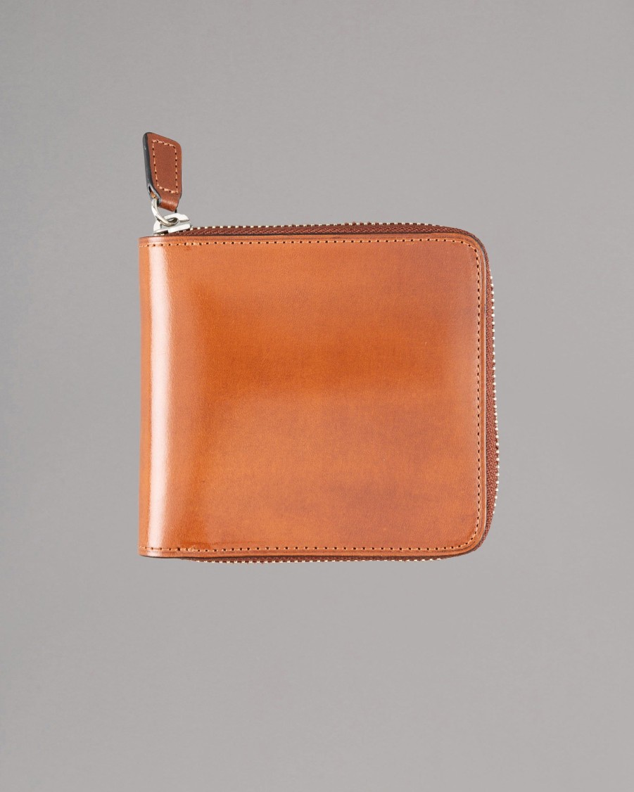 IL BUSSETTO Wallets | Leather Square Zip Wallet