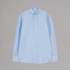 FINAMORE Shirts | Napoli Linen-Cotton Shirt