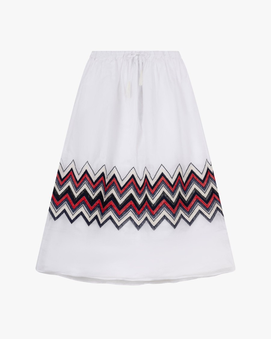 JUPE Skirts | Embroidered Sorrel Skirt