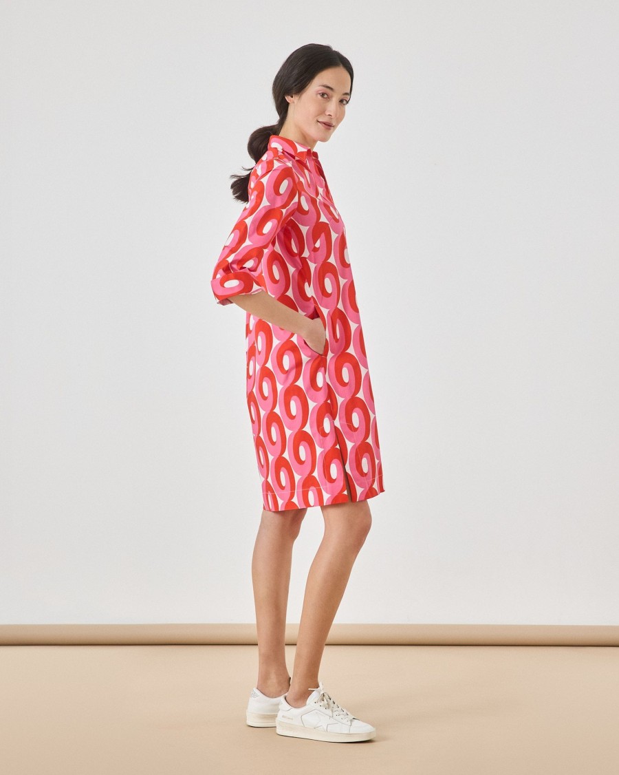 CALIBAN Dresses | Patterned Cotton Dress