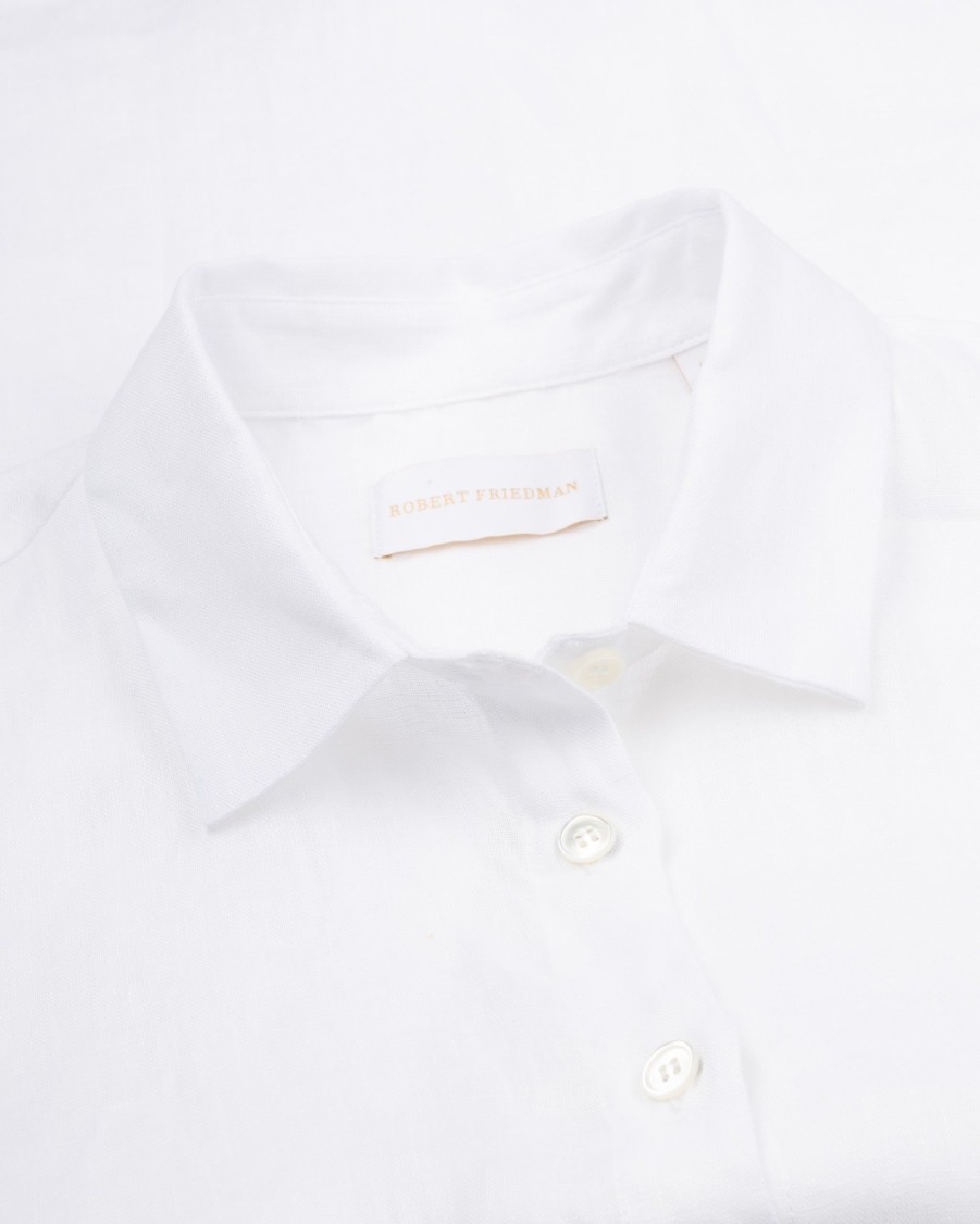 ROBERT FRIEDMAN Blouses | Tiny Linen Blouse