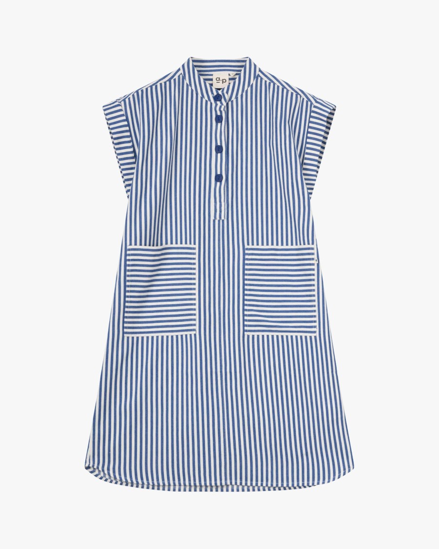 A.P Dresses | Striped Cotton Dress