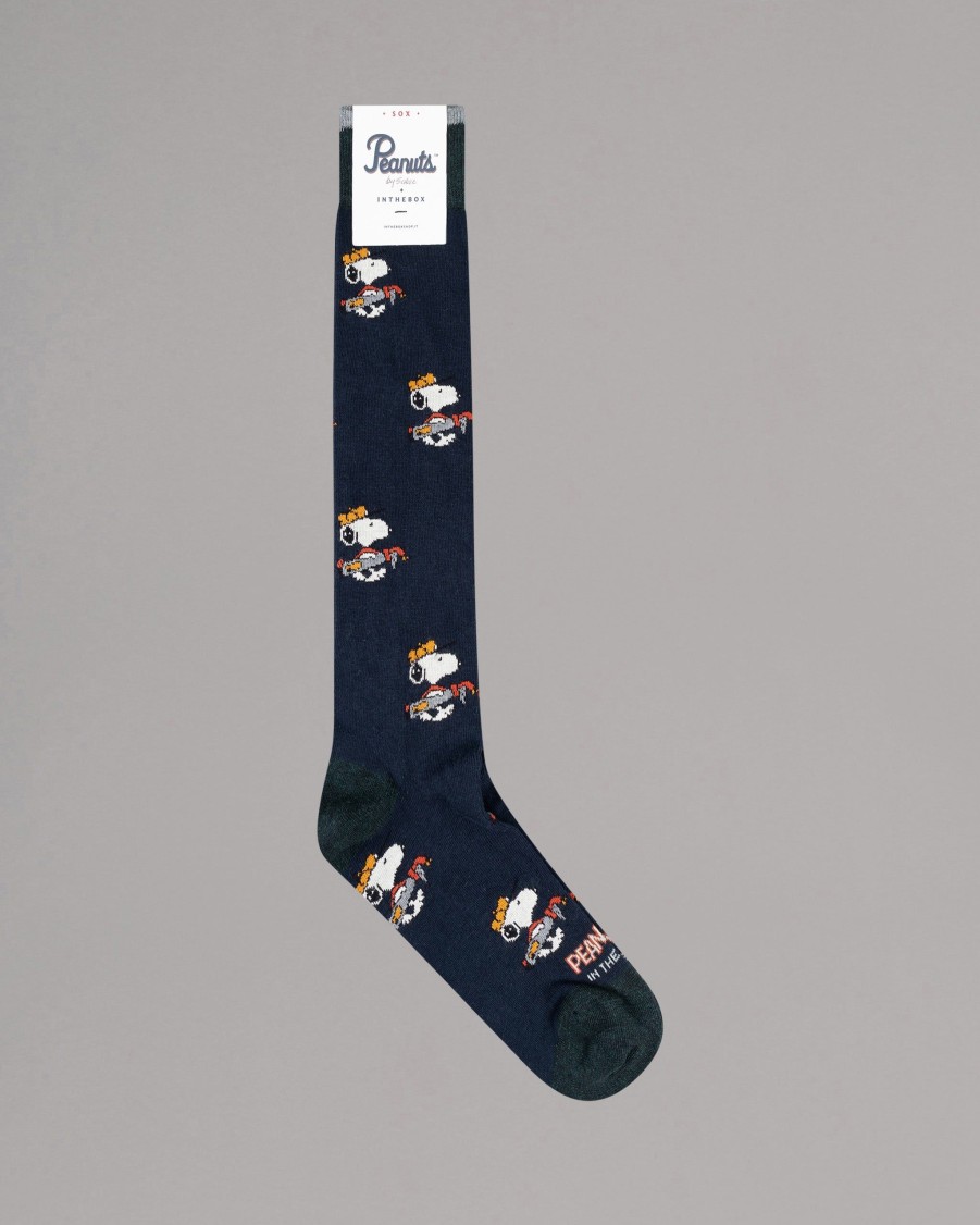 IN THE BOX Socks | Snoopy Caddy Long Socks