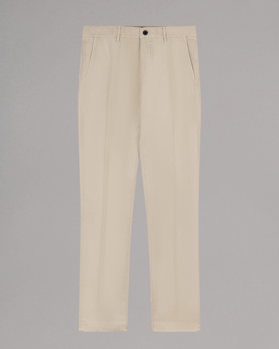 INCOTEX Trousers | Cotton-Linen Chinos