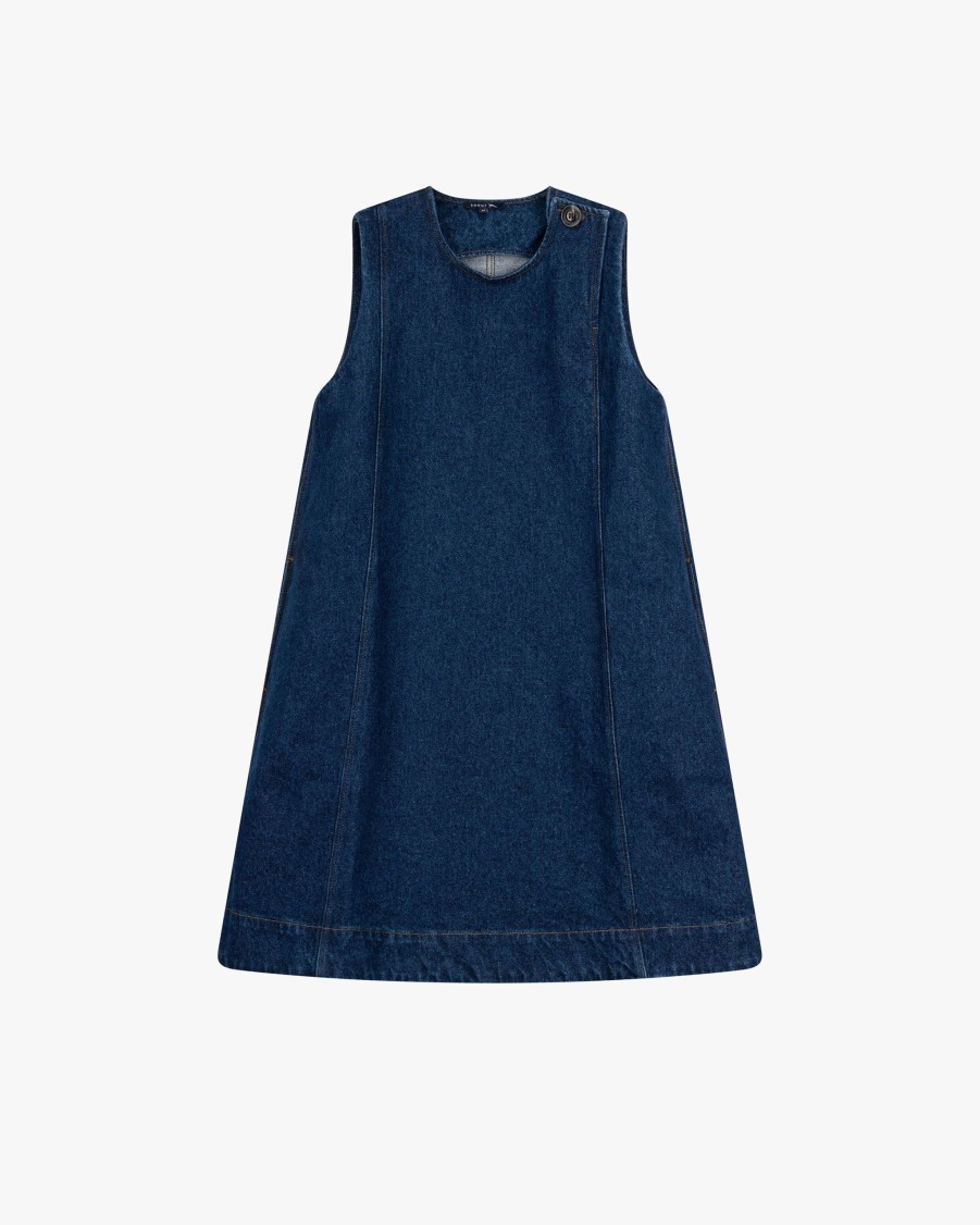 SOEUR Dresses | Annette Denim Dress