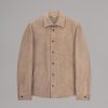 MAURIZIO BALDASSARI Leather Jackets | Suede Overshirt