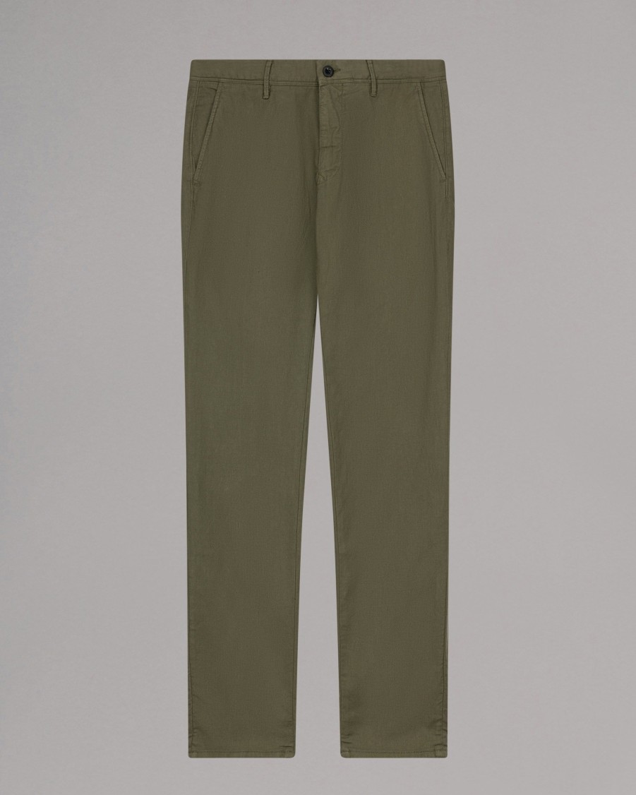 INCOTEX Trousers | Cotton-Linen Chinos