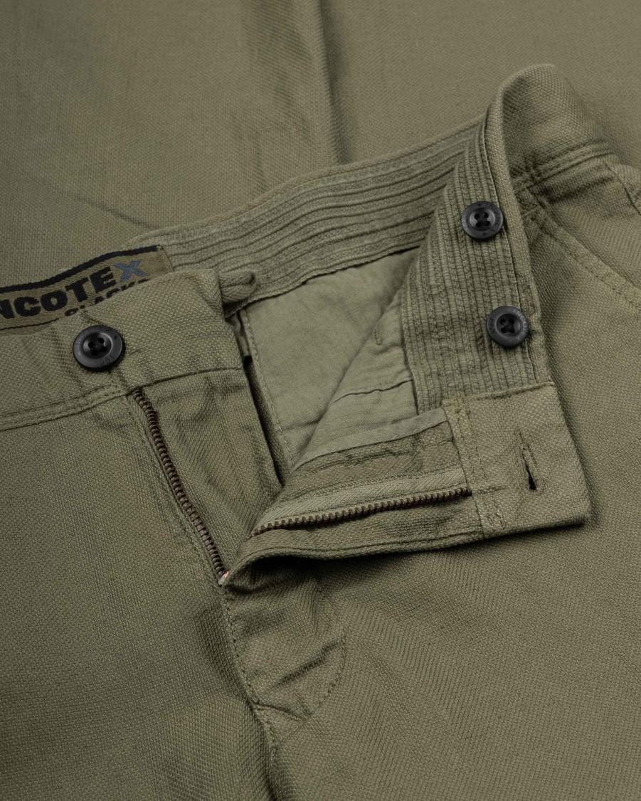 INCOTEX Trousers | Cotton-Linen Chinos