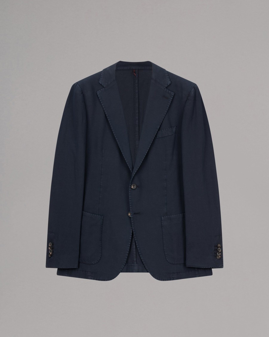 DANTENDORFER Suits | Cotton Linen Blend Suit