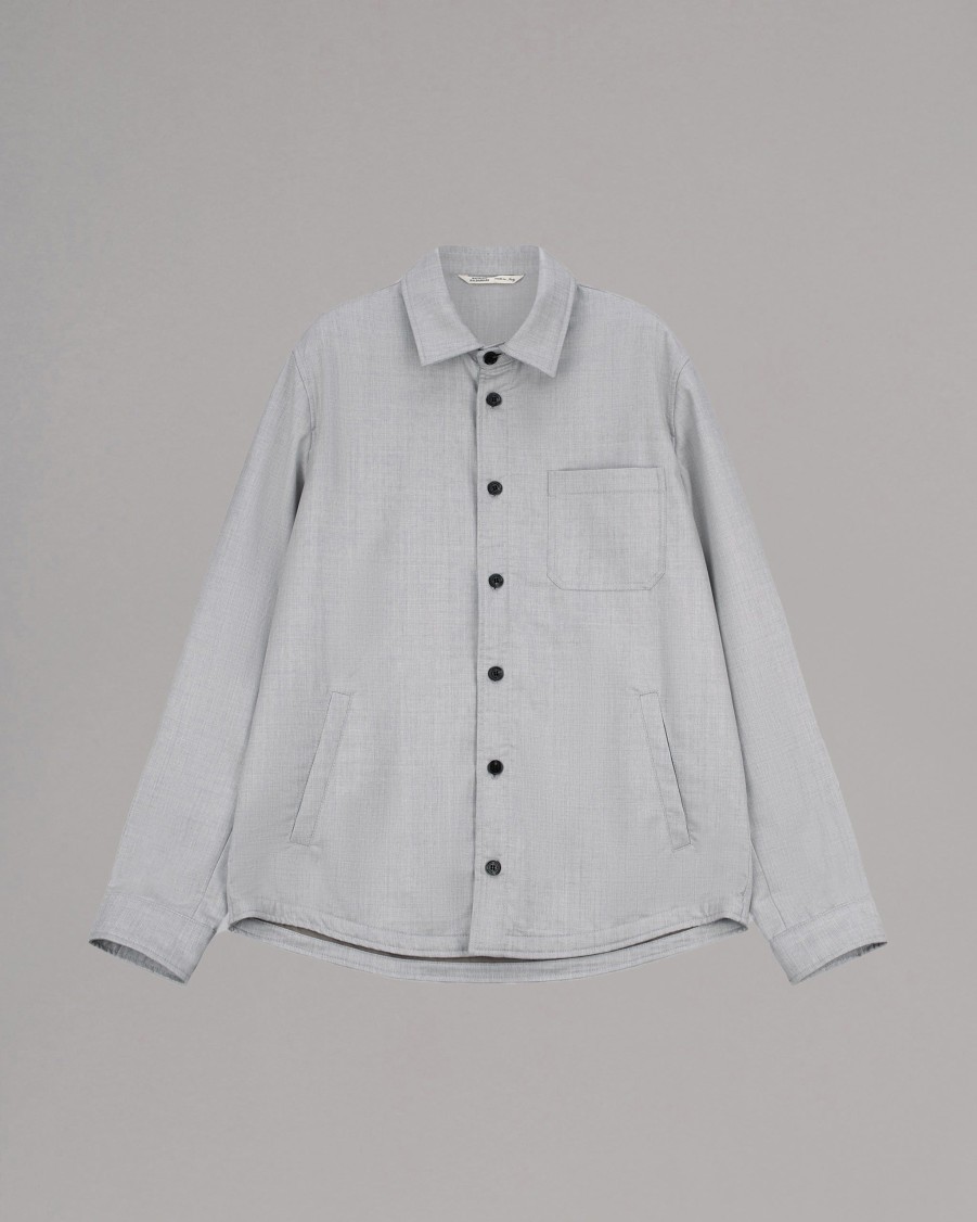 MAURIZIO BALDASSARI Jackets | Wool Blend Overshirt