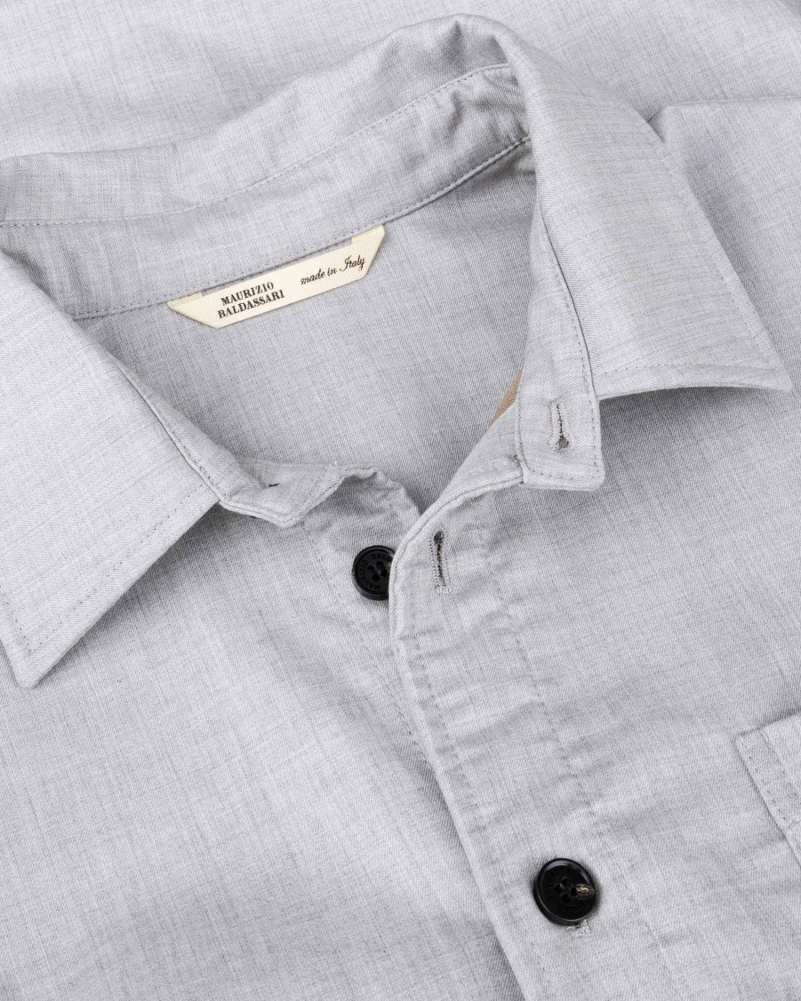 MAURIZIO BALDASSARI Jackets | Wool Blend Overshirt