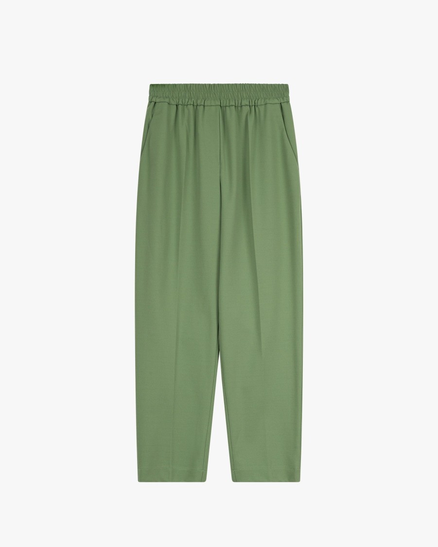 HARRIS WHARF Trousers | Stretch Jogging Pants