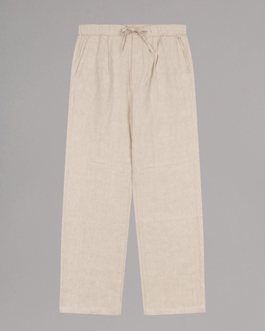 KNOWLEDGE COTTON Trousers | Linen Trousers