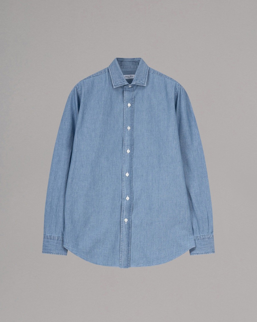 SALVATORE PICCOLO Shirts | Denim Shirt