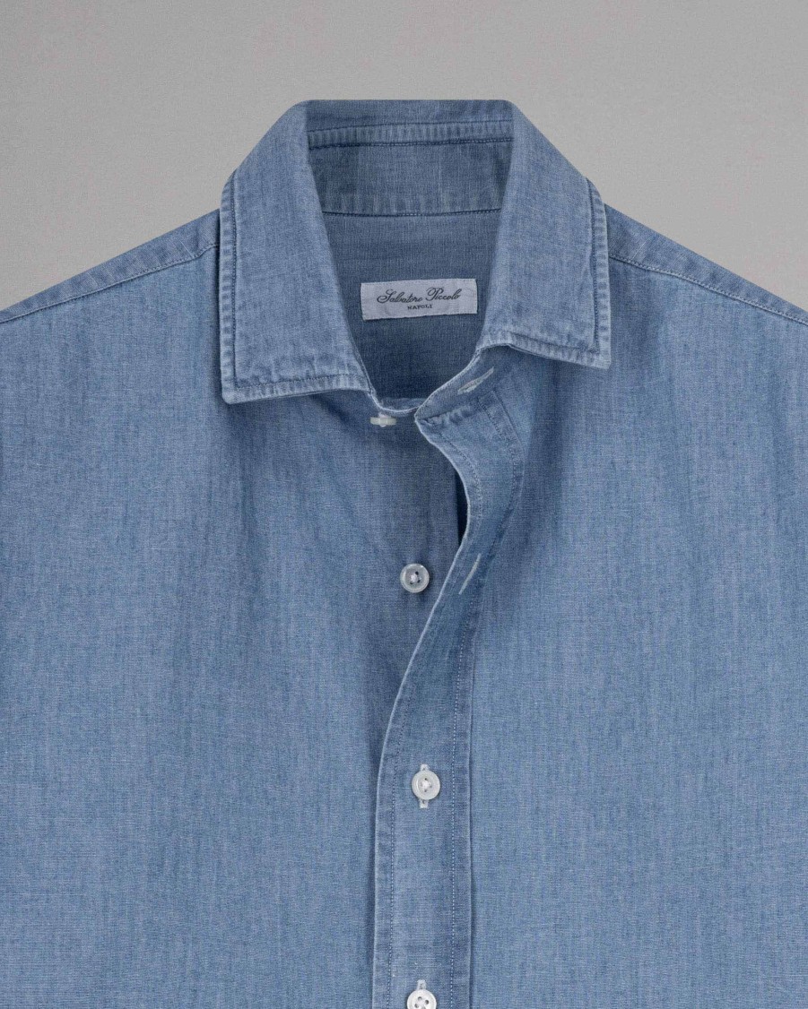 SALVATORE PICCOLO Shirts | Denim Shirt